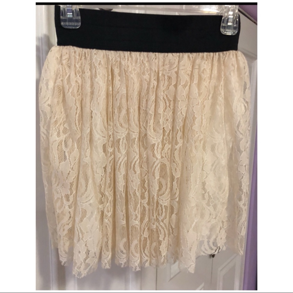 Ivory skirt